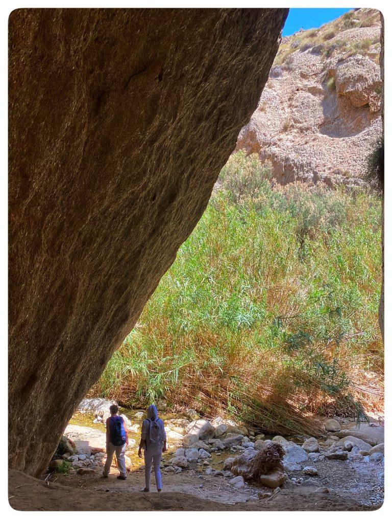 Gesteinsformation im Karst de Yesos bei Almeria, Sorbas