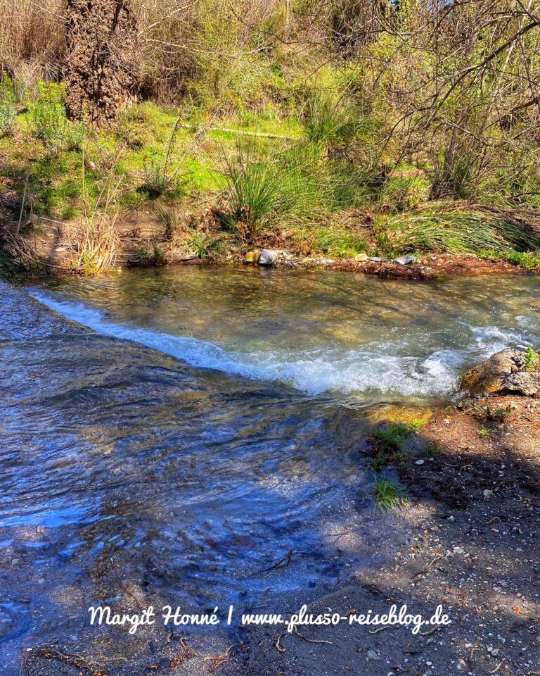 Wanderroute Fondon Fluss